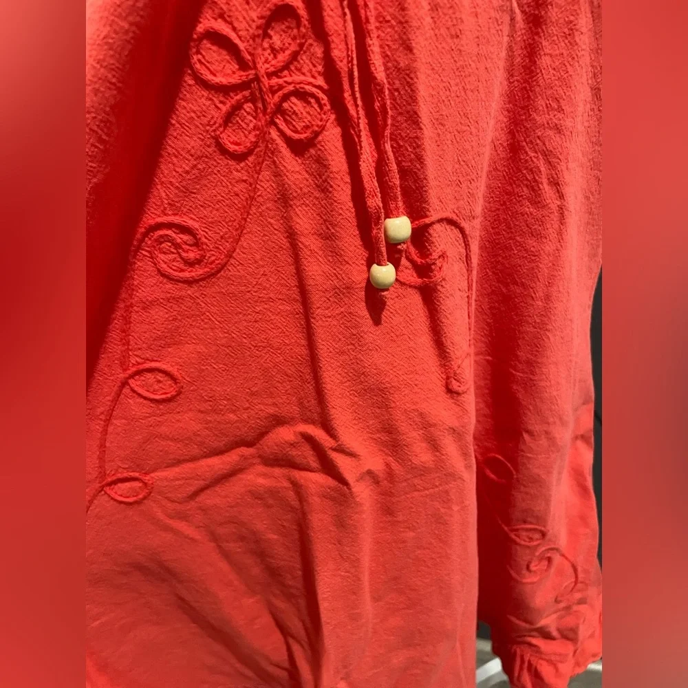 Organic Cotton Crochet Summer Dress - Picture 5 of 6